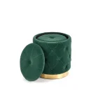 Pouf Polly dark green order